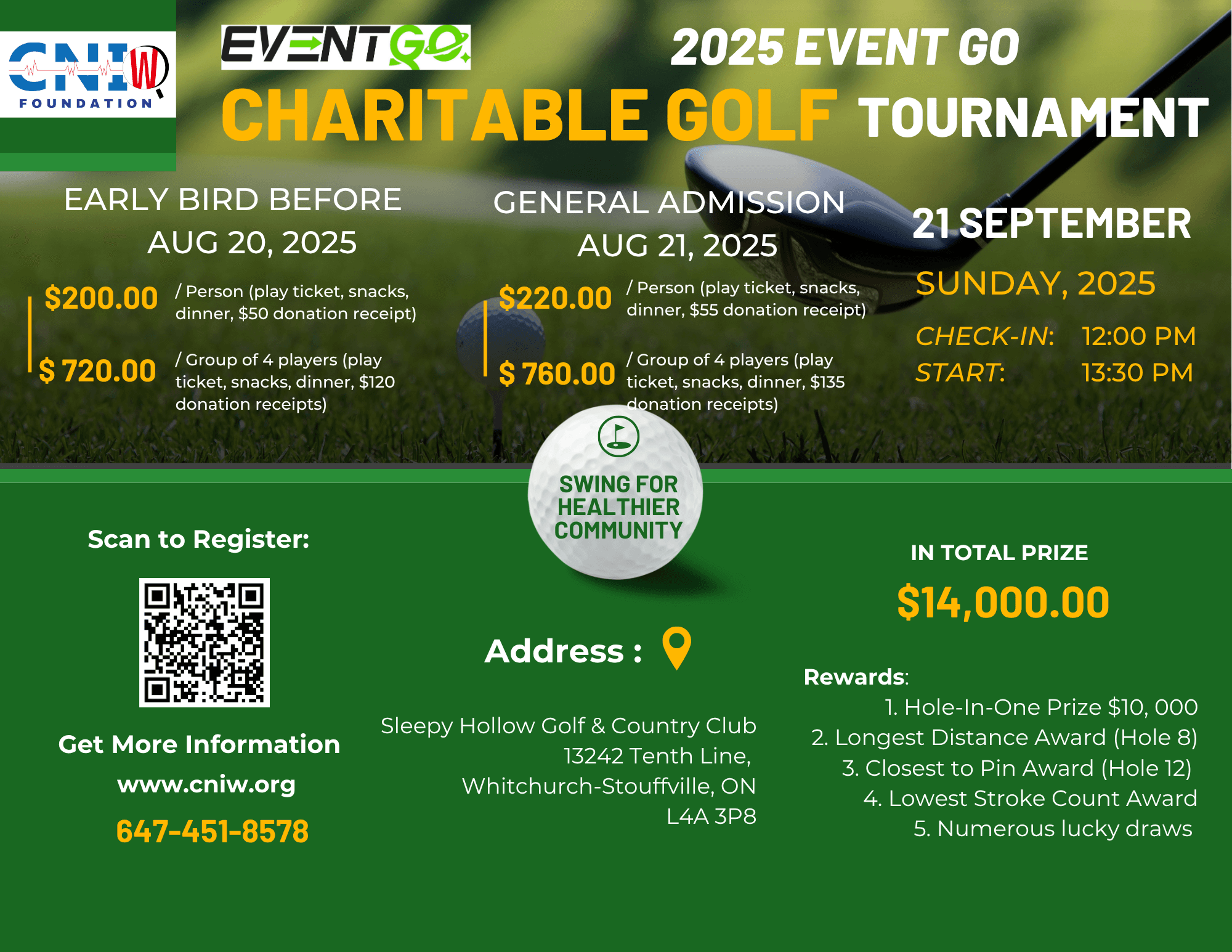 2025 Charitable Golf Tournament